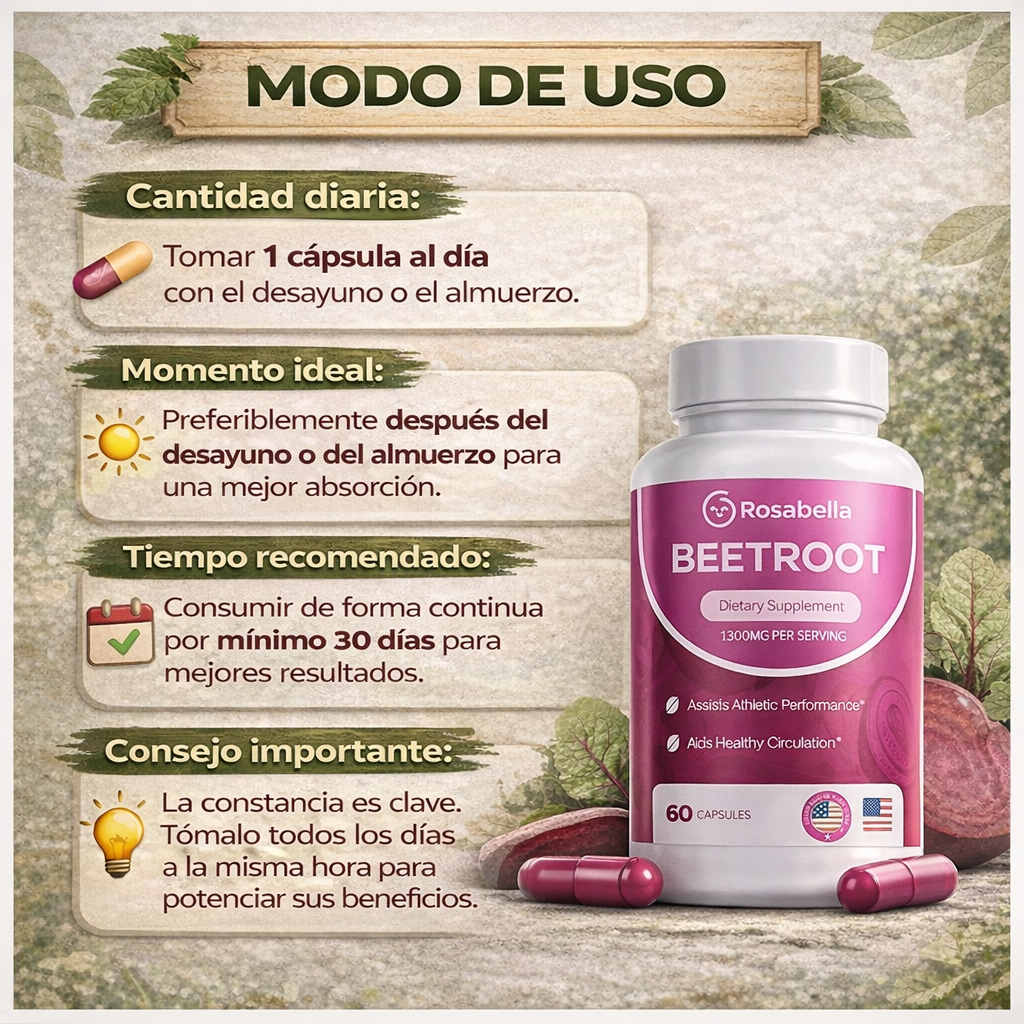 BEETROOT: Potencia tu Energía y Mejora tu Circulación🎁Envío Gratis