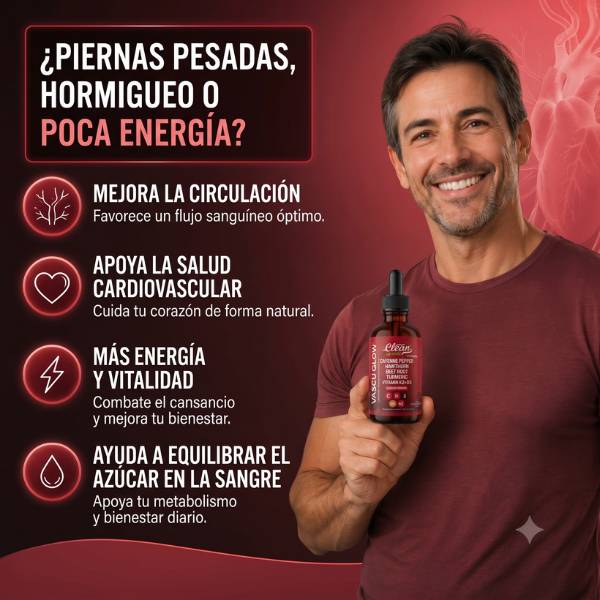 Vascu Glow: Energía y Circulación Saludable Cada Día — 🎁Lleva 2 con Descuento Especial