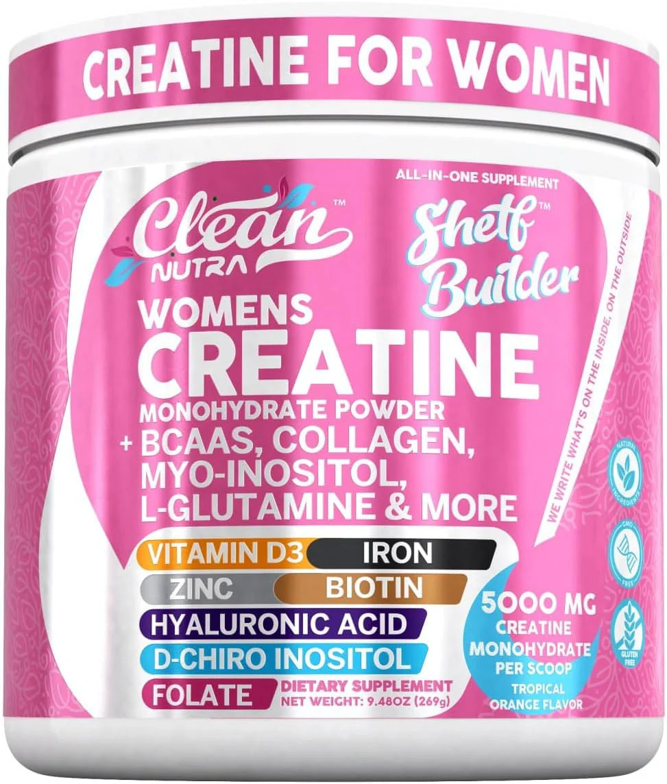 Clean Nutra Creatina para Mujeres-Lleva 3 por $159.900 + Envío Gratis + Pago Contra Entrega🎁