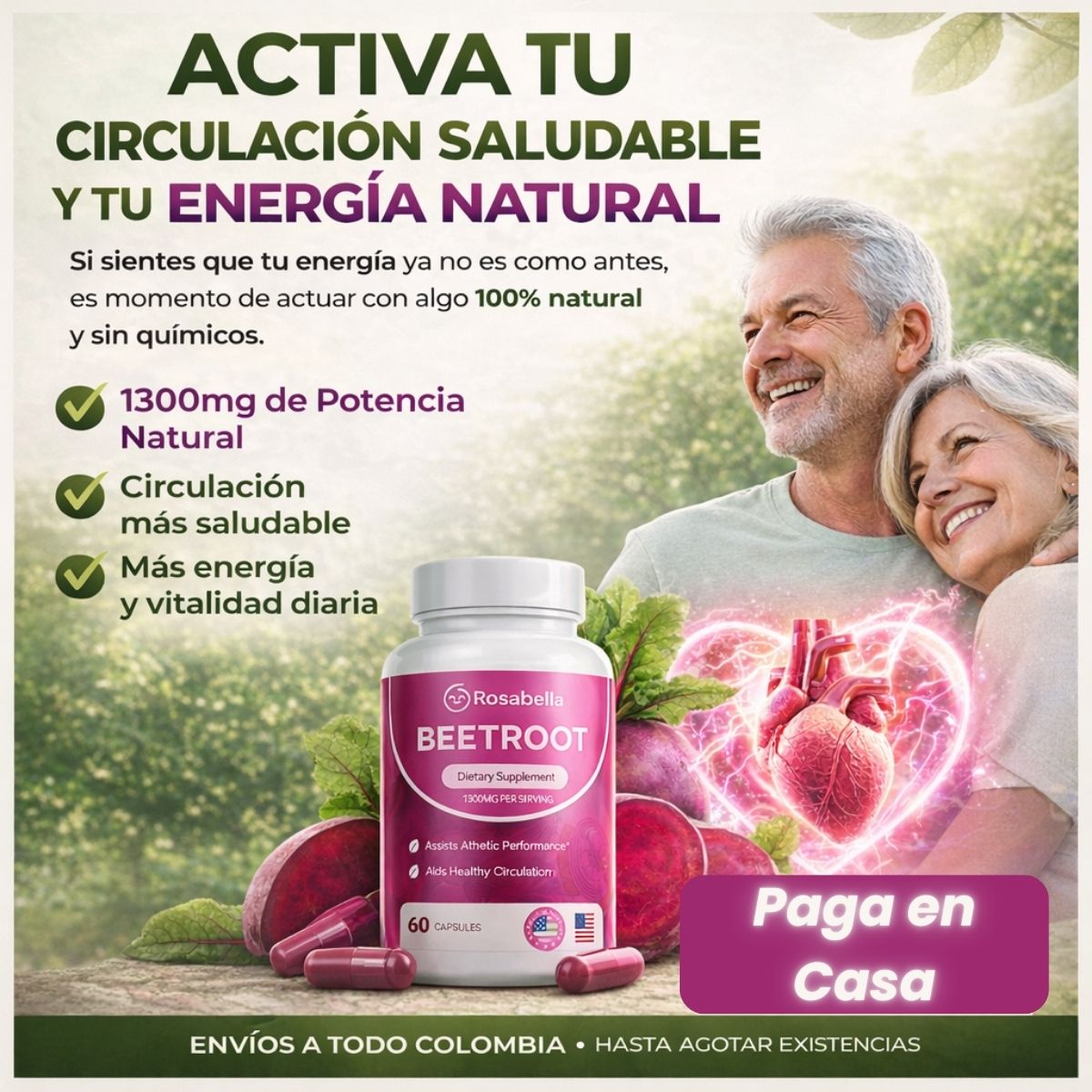 BEETROOT: Potencia tu Energía y Mejora tu Circulación🎁Envío Gratis