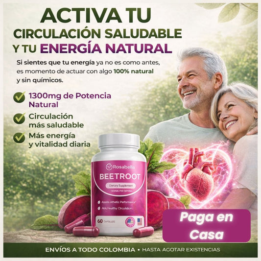 BEETROOT: Potencia tu Energía y Mejora tu Circulación🎁Envío Gratis