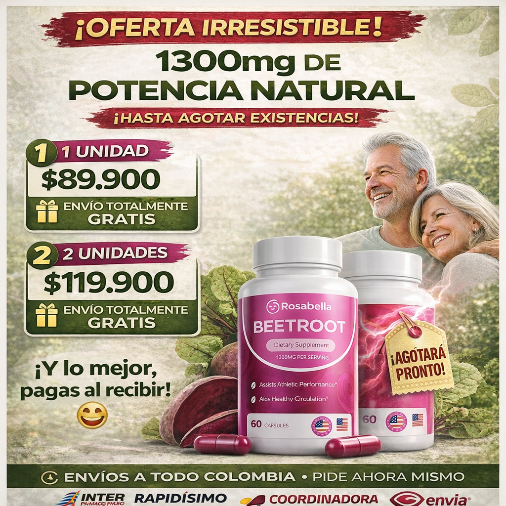 BEETROOT: Potencia tu Energía y Mejora tu Circulación🎁Envío Gratis
